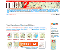 Tablet Screenshot of china-maps.trax2.com